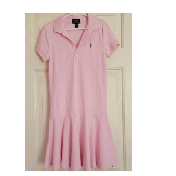 Polo Ralph Lauren Girls Short Sleeve Mesh Dress (12-14/LG) - Picture 3 of 3